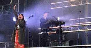 Miriam Bryant live på Västerås cityfestival den 30 juni 2017. Foto: Mathilda Åhs.