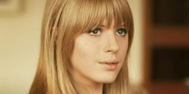 Gammal bild på Marianne Faithfull